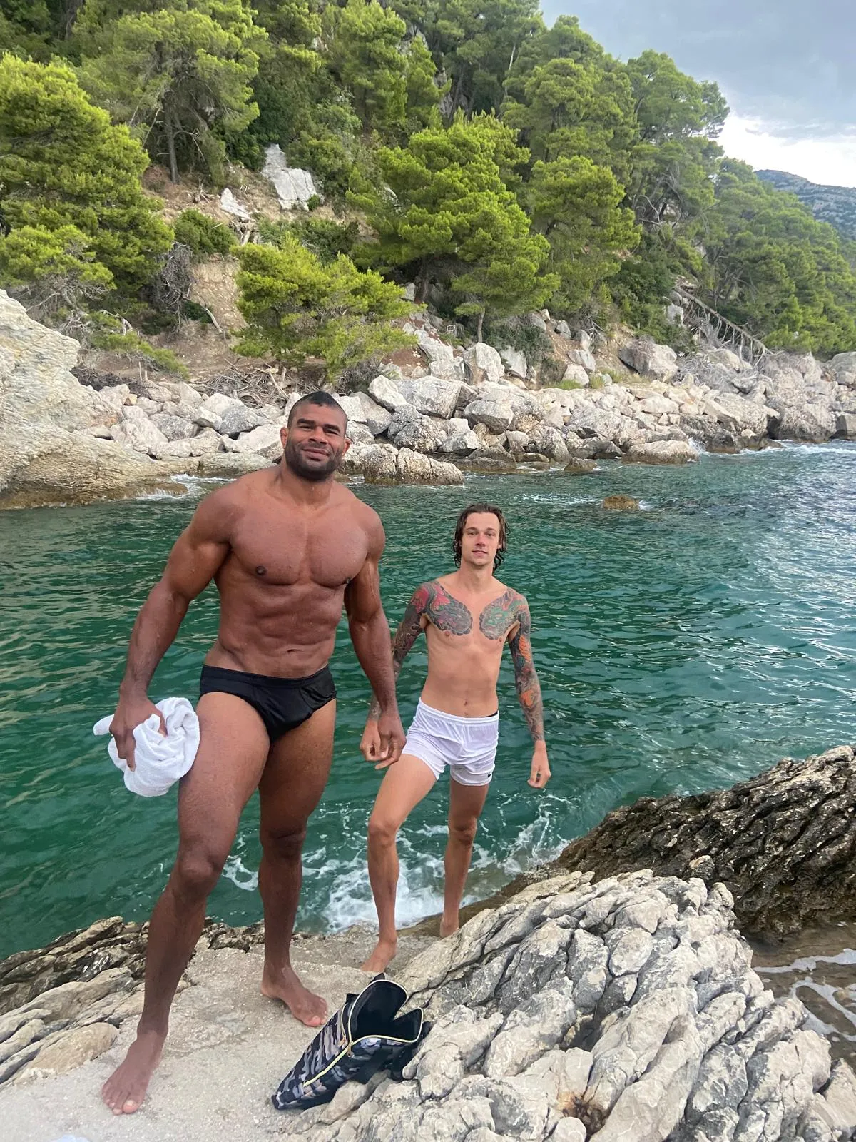 Roy met Alistair Overeem