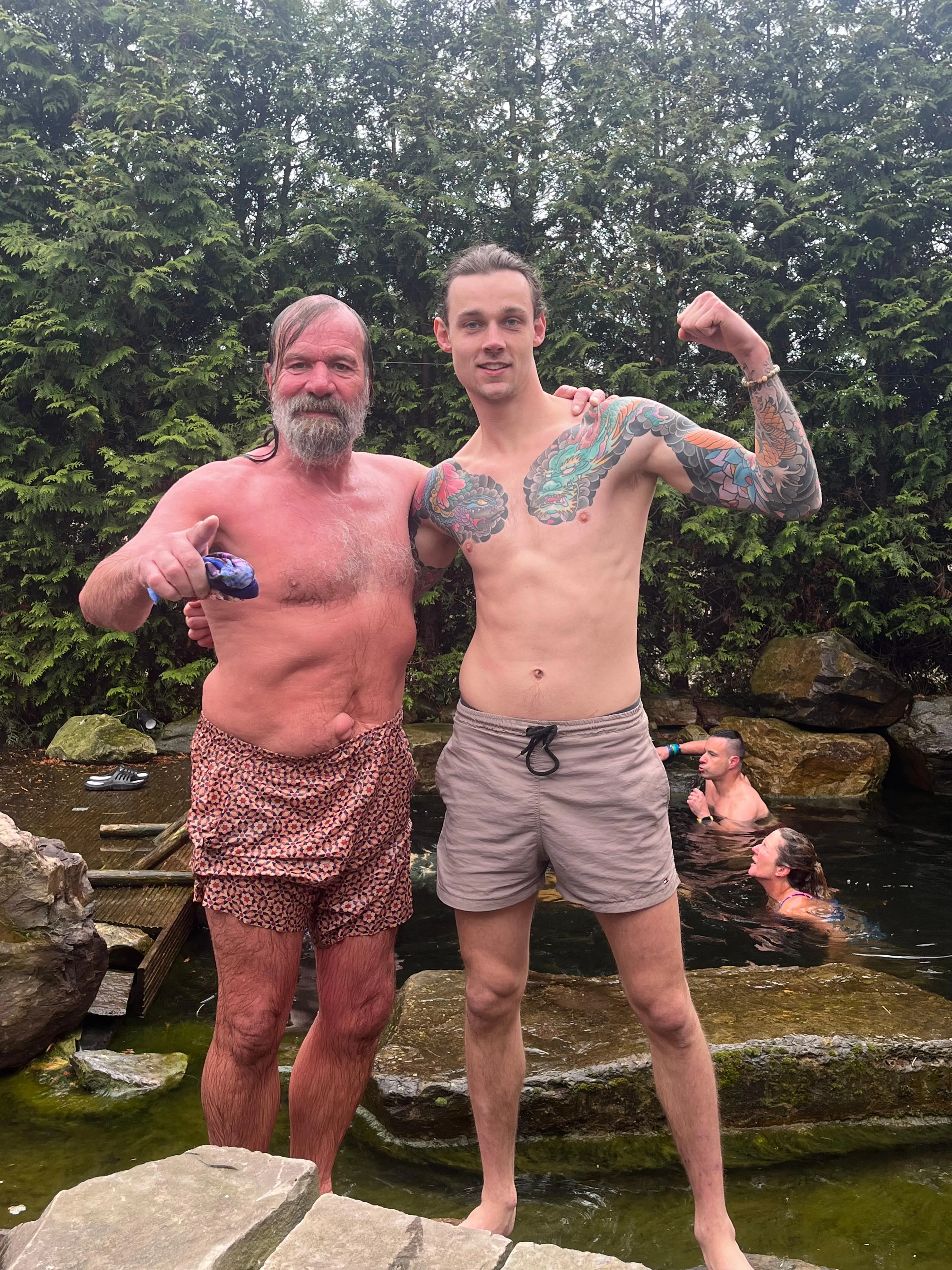 Roy met professionele atleet