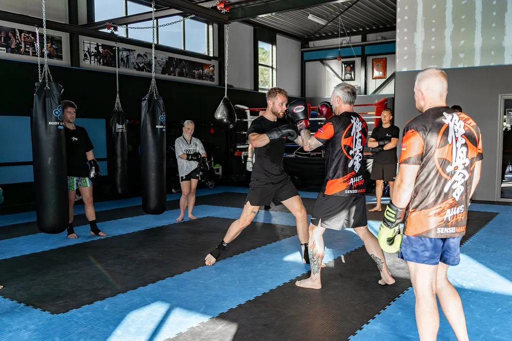 Actieve kickboksles