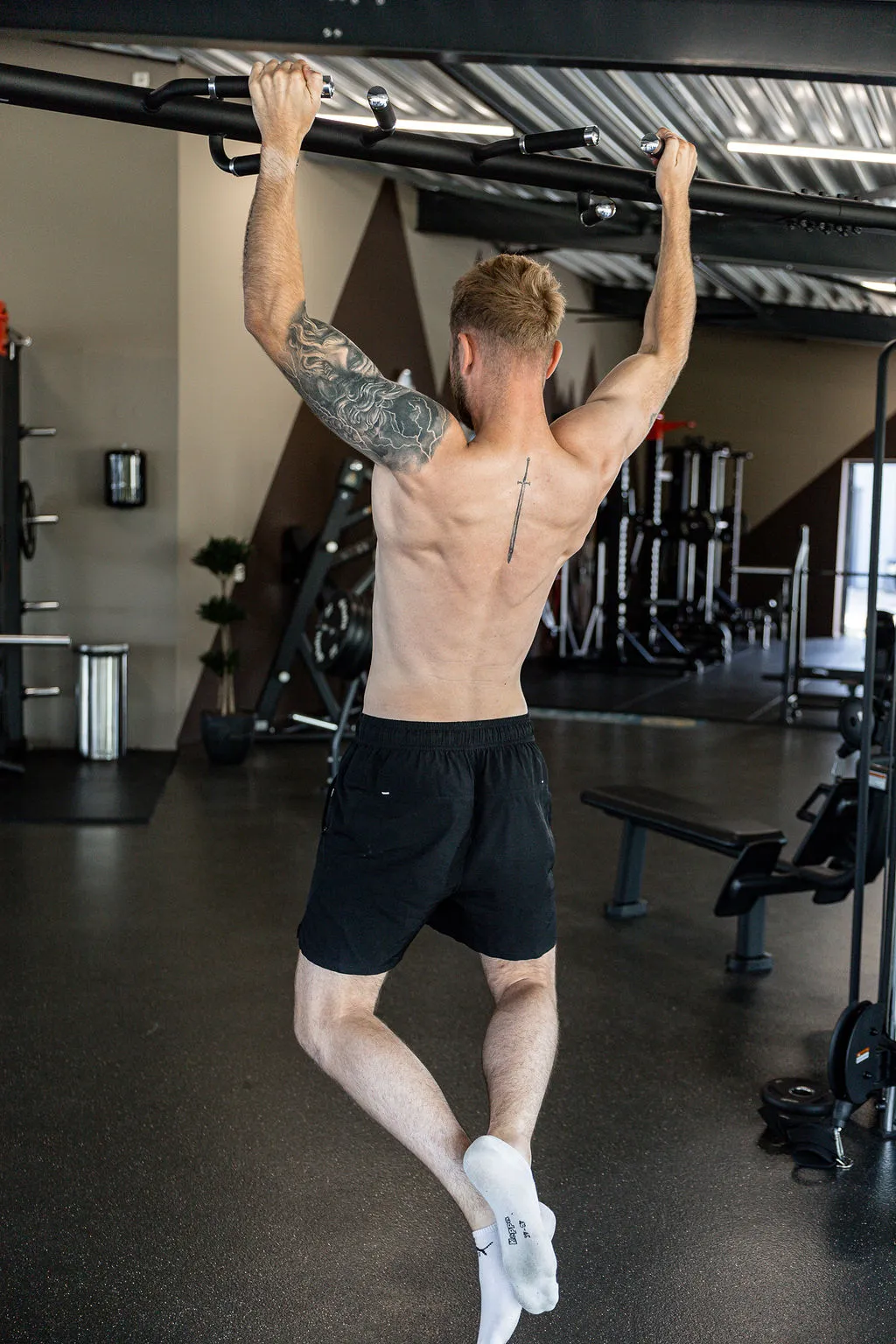 Pull-ups bij Body & Mind Gym